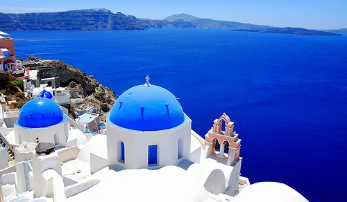beauty of Santorini